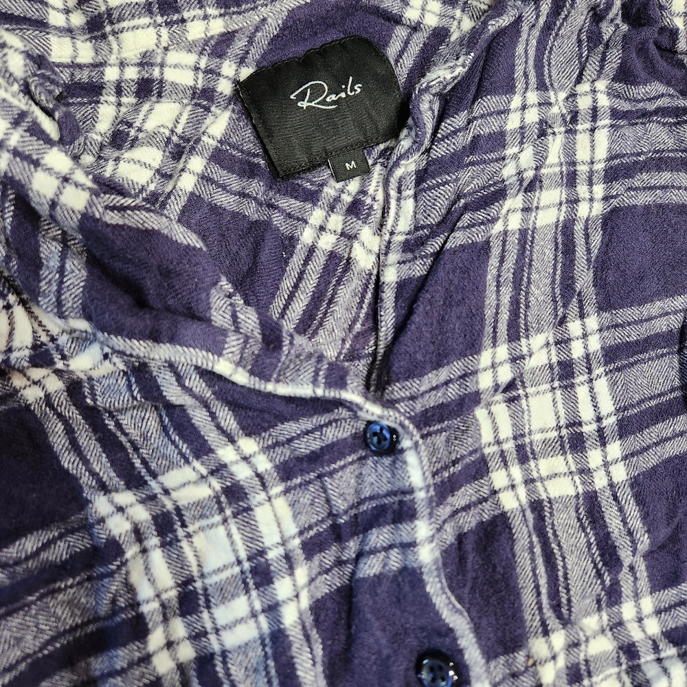 Rails Twilight White Plaid Pajama Set - Picture 6 of 8